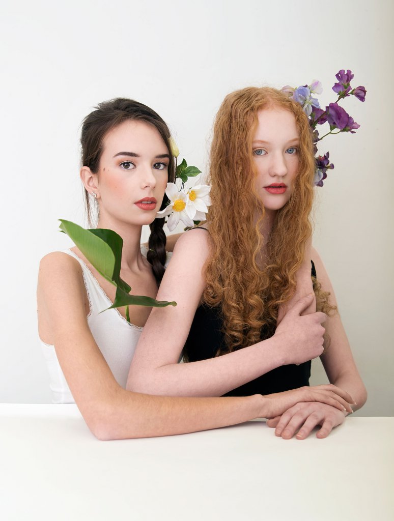 Isabel en Ruth Flowers 2.0 portret serie